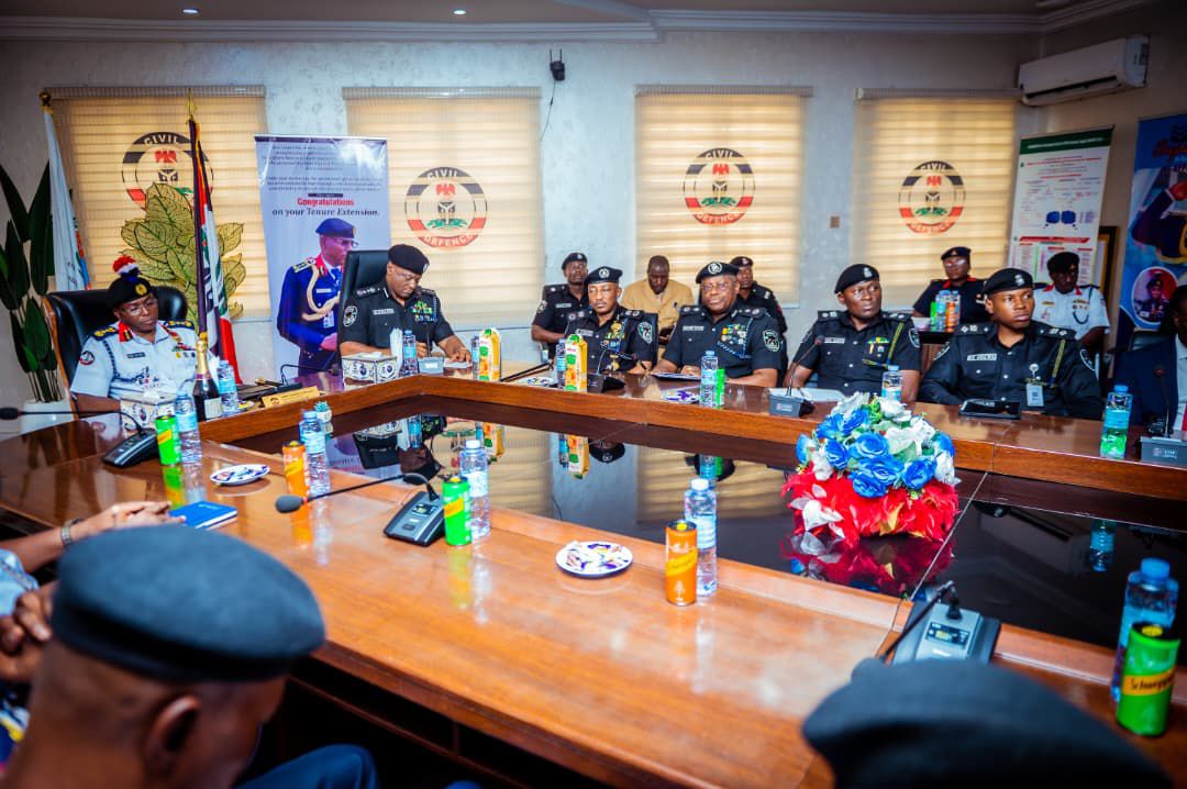 Olatunji Rilwan Disu during a visit to the 